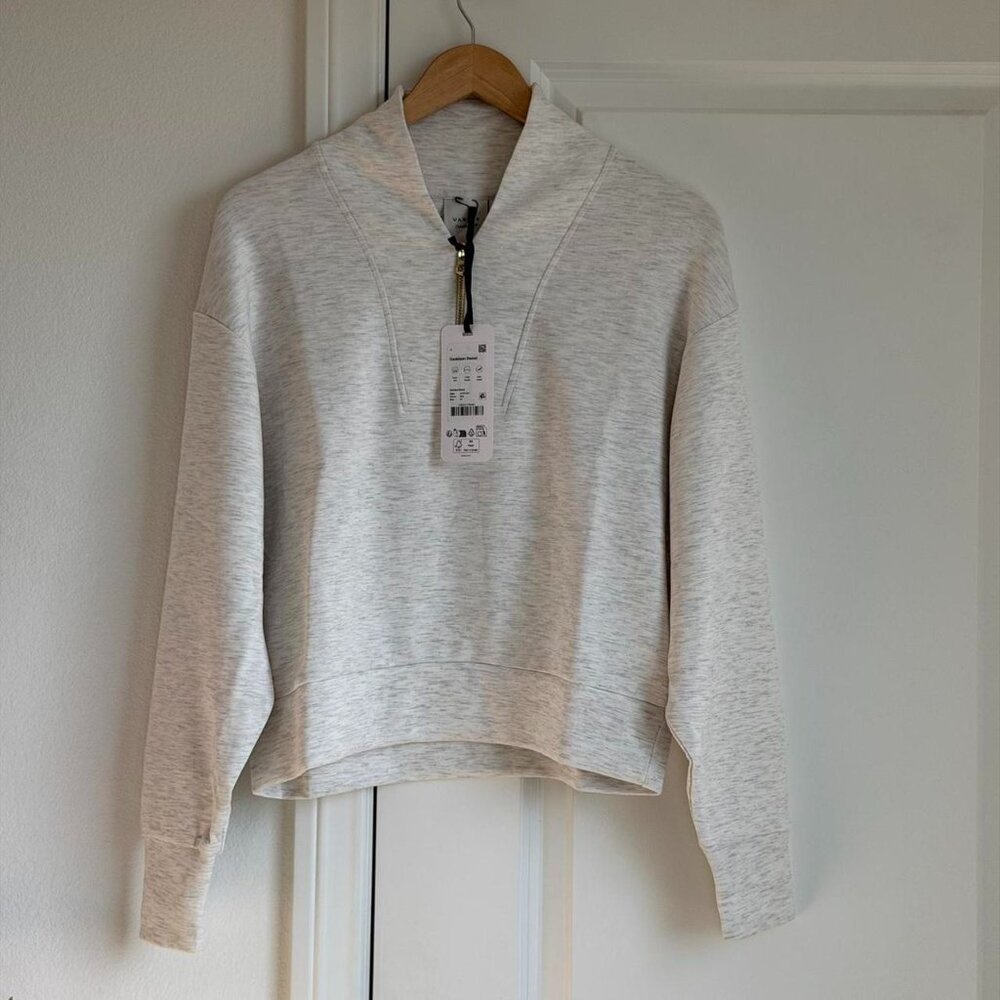 Varley Davidson Sweat in Ivory Marl, Size X-Small - Picture 7 of 11